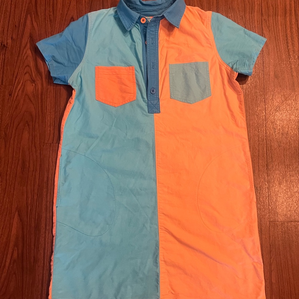 Mokuyobi Colorblock Polo Dress